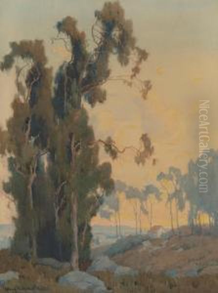 California Landscape Oil Painting by Marion Kavanaugh Wachtel