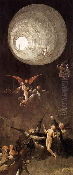 Paradise- Ascent of the Blessed Oil Painting by Hieronymous Bosch