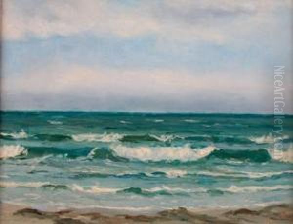 seascape Oil Painting by Robert Waden