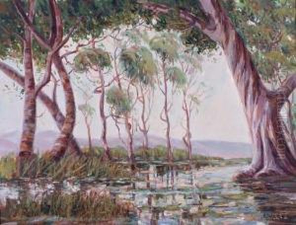 The Flood Plain Oil Painting by Robert Waden