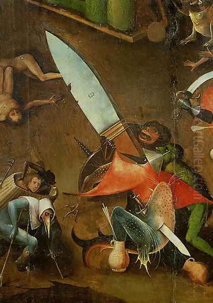 The Last Judgement (2) Oil Painting by Hieronymous Bosch