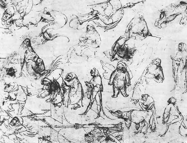 Studies Oil Painting by Hieronymous Bosch