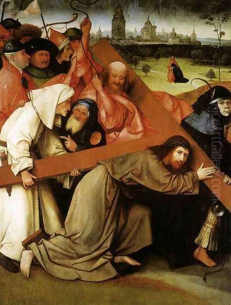 Christ Carrying the Cross Oil Painting by Hieronymous Bosch