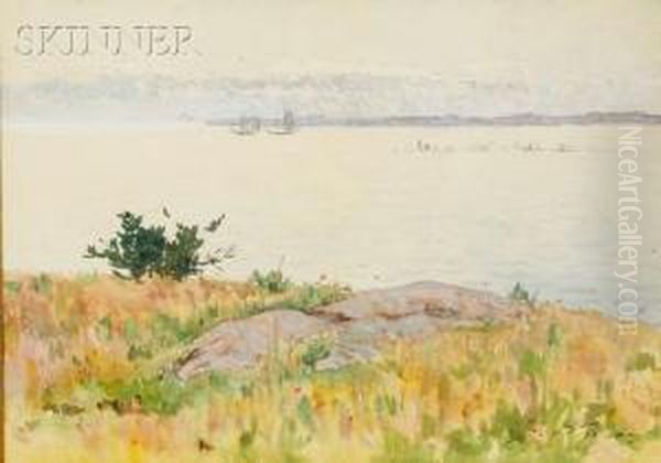 Coastal View Oil Painting by Jacob Wagner