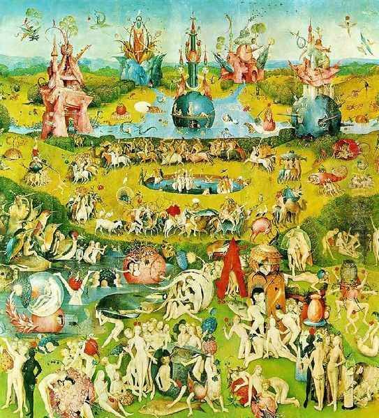 Ecclesia's paradise Oil Painting by Hieronymous Bosch