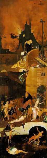 Triptych of Haywain (right wing-2) 1500-02 Oil Painting by Hieronymous Bosch