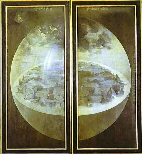 Creation of the World Oil Painting by Hieronymous Bosch