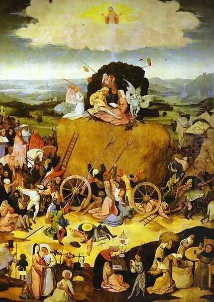 The Haywain Oil Painting by Hieronymous Bosch