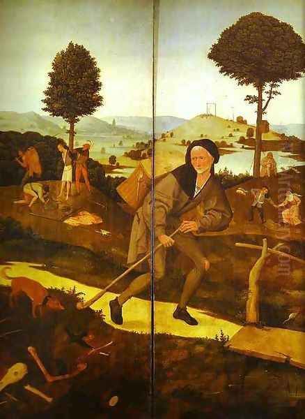 The Wayfarer 2 Oil Painting by Hieronymous Bosch