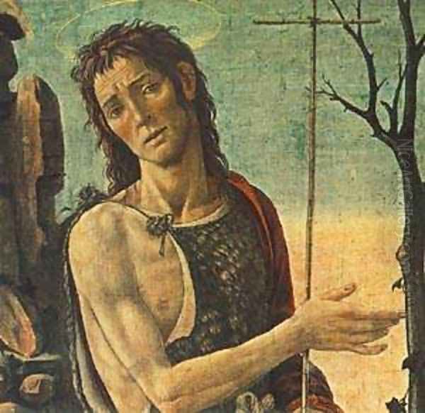 St John The Baptist (Detail) 1485 Oil Painting by Osias, the Elder Beert