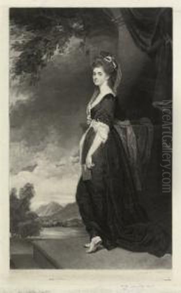 The Right Honourable Isabella Hamilton Oil Painting by James Walker