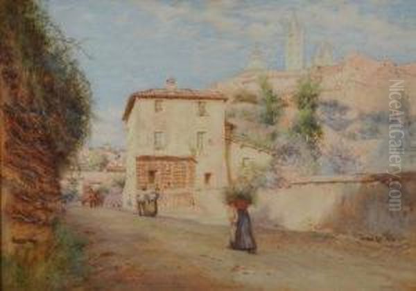 Porta San Giovanni Oil Painting by John Doddy Walker