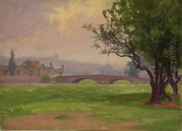 Landscape And Other Views Oil Painting by John Doddy Walker