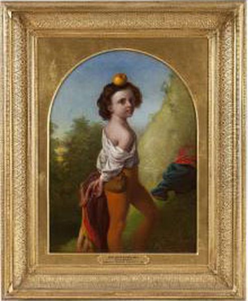 The Son Of William Tell Oil Painting by John Eaton Walker