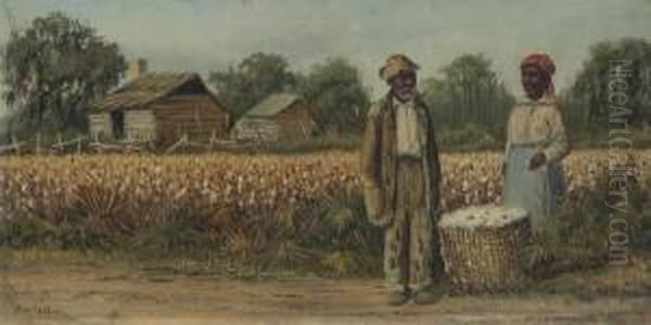 Mid-day Pause Oil Painting by William Aiken Walker