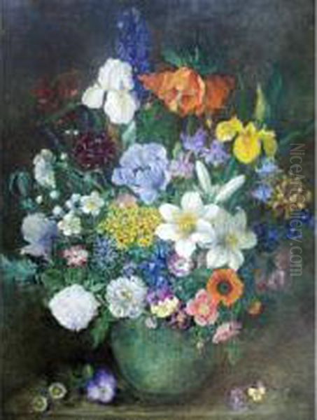 The Flowers Of Shakespeare Oil Painting by Winifred Walker