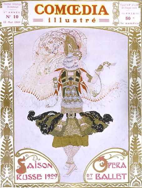 Front cover of Comoedia, 1909 by Leon Samoilovitch Bakst