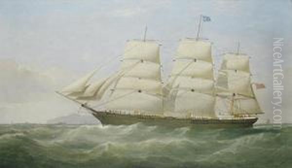 The Fully-rigged Ship Oil Painting by Samuel Walters