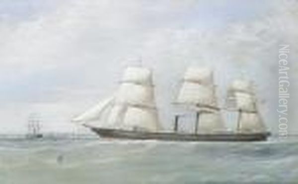 The Naval Auxiliaries Oil Painting by Samuel Walters