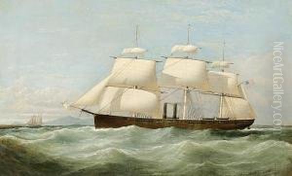 The U.s. Auxiliary Steam Frigate Niagara Oil Painting by Samuel Walters