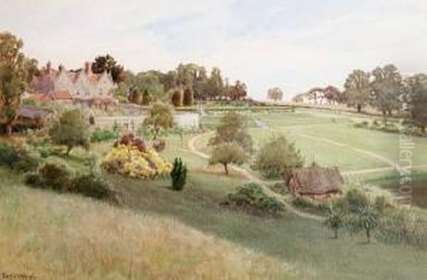 Barton Manor, East Cowes Oil Painting by Cyril Ward