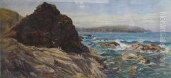 Trevose Head. Oil Painting by Cyril Ward