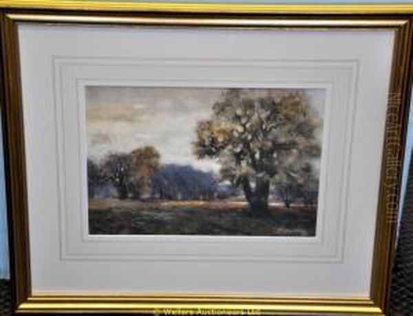 In Richmond Park Oil Painting by William Henry Waring