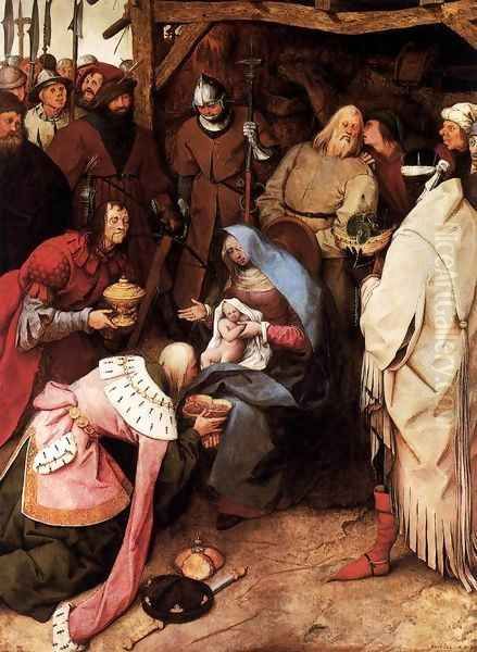 The Adoration of the Kings 1564 Oil Painting by Jan The Elder Brueghel