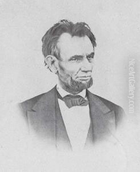 Abraham Lincoln Oil Painting by Henry F. Warren