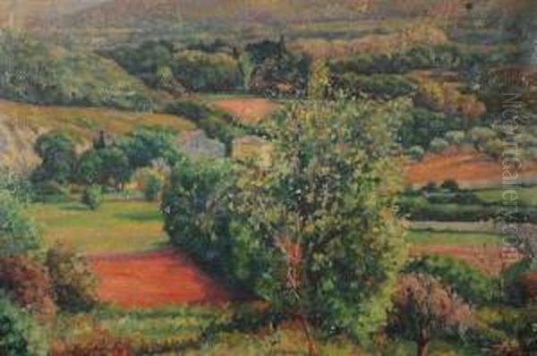 South Of France Oil Painting by Alexander Warshawsky