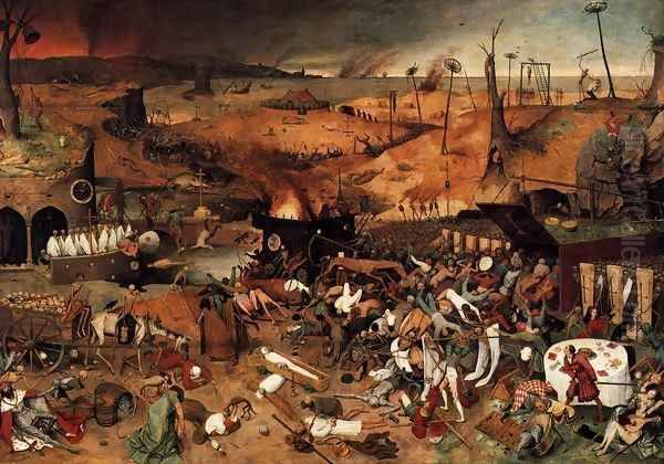 The Triumph of Death 1562 2 Oil Painting by Jan The Elder Brueghel