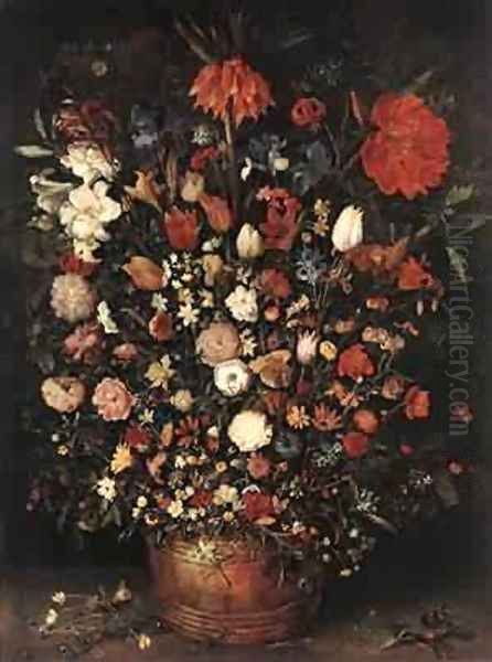 The Great Bouquet 1607 Oil Painting by Jan The Elder Brueghel