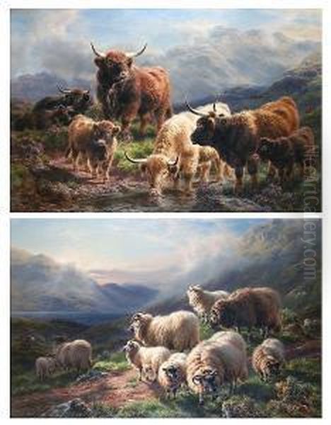 In Glen Lean, Argyleshire Oil Painting by William Watson