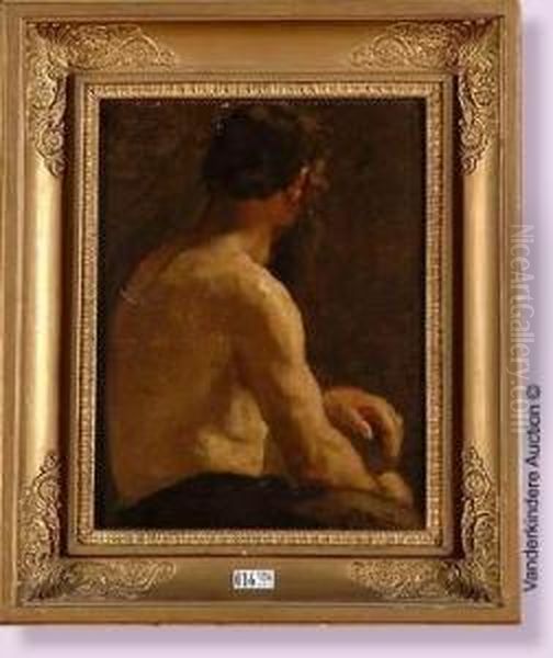 Etude D'homme Oil Painting by Emile Charles Wauters