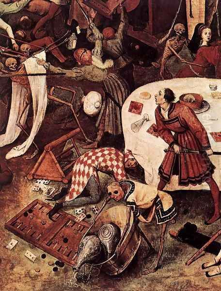 The Triumph of Death (detail) 1562 2 Oil Painting by Jan The Elder Brueghel