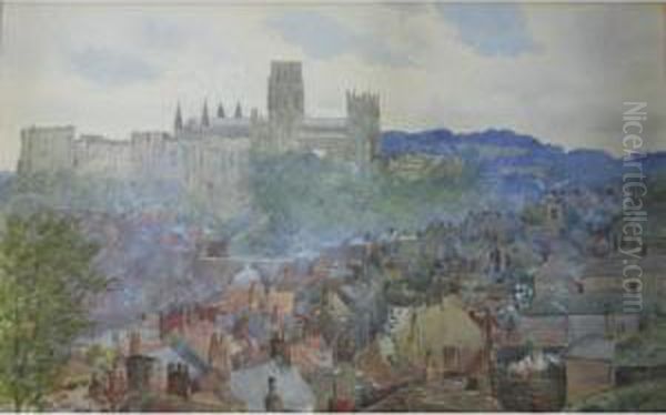 Durham Oil Painting by William Cossens Way