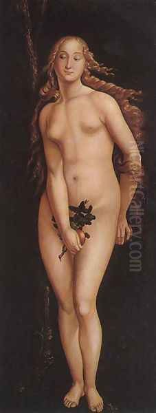 Eve Oil Painting by Hans Baldung Grien