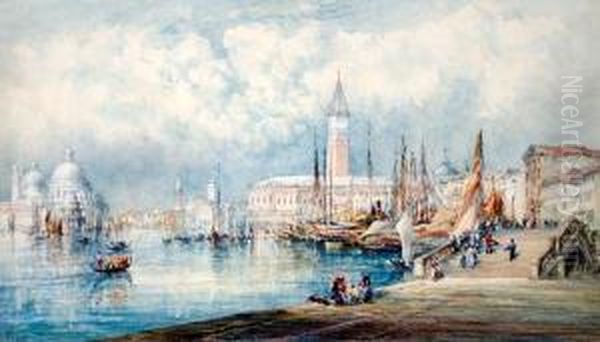 The Grand Canal, Venice Oil Painting by Mary Weatherill