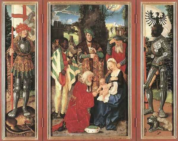 Adoration Of The Magi 1507 Oil Painting by Hans Baldung Grien