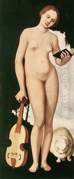 Music 1529 Oil Painting by Hans Baldung Grien