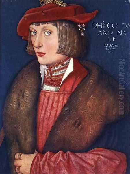 Count Philip 1517 Oil Painting by Hans Baldung Grien