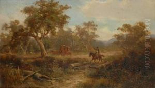 Untitled Oil Painting by George Alfred John Webb