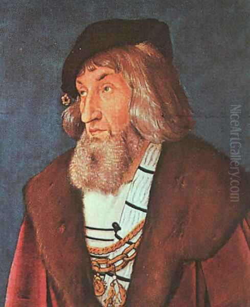 Portrait of a Man Oil Painting by Hans Baldung Grien