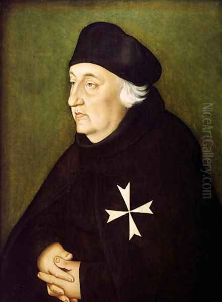 Knight of the Order of Malta 1534 Oil Painting by Hans Baldung Grien