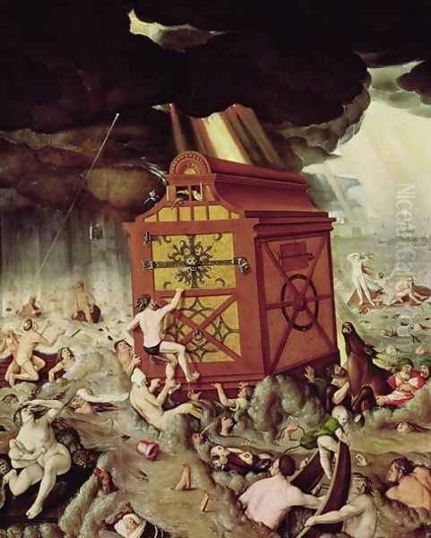 The Flood 1516 Oil Painting by Hans Baldung Grien