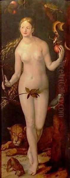 Eve 2 Oil Painting by Hans Baldung Grien