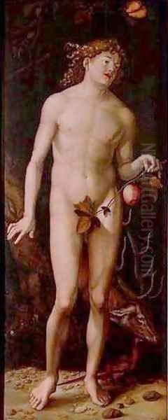 Adam 2 Oil Painting by Hans Baldung Grien