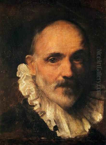 Self-Portrait Oil Painting by Federico Fiori Barocci