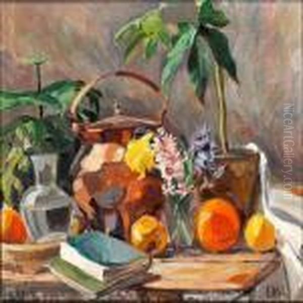 Still Life Oil Painting by Edvard Weie