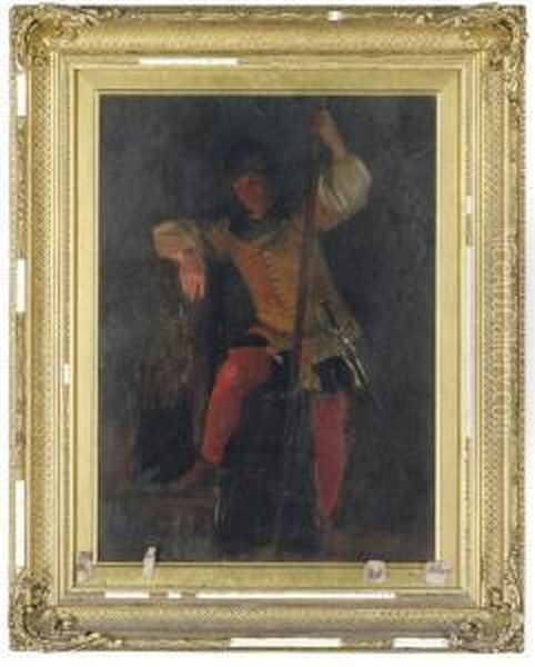 The Night Watch Oil Painting by Henry, Weigall Jnr.